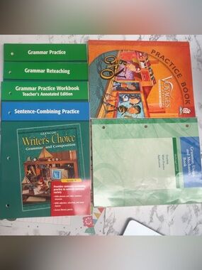 Assorted English Grammar & Practice Textbooks
